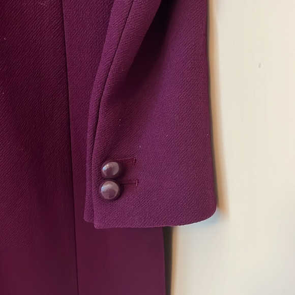 J. Crew Plum Coat with Thinsulate Size 2P - Picture 7 of 13